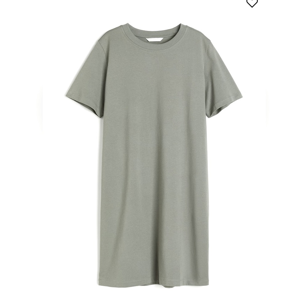 H&M Gray T-Shirt Dress